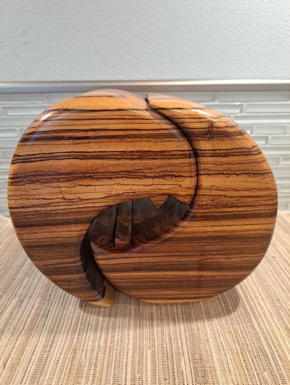 Handmade Bandsaw Wooden Jewelry Trinket Box - Picture 11 of 11